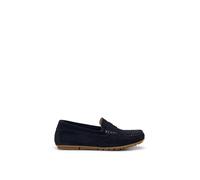 Marc O'Polo Mokassin Selma Velours-Rindleder Damen Navy Gr. 38