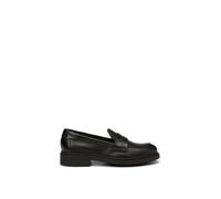 Loafer MARC O'POLO "aus edlem Rindleder", Damen, Gr. 42, schwarz, Obermaterial: 100% Leder (Rind), unifarben, Schuhe Loafer (53010128-42) schwarz
