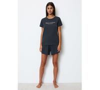 Marc O´Polo Pyjama-Oberteil in Dunkelblau - Größe L | Damen Loungewear