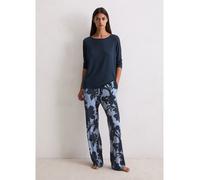 Marc O´Polo Pyjama-Oberteil in Dunkelblau - Größe S | Damen Loungewear