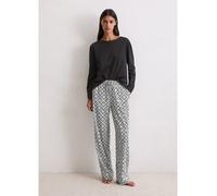 Marc O´Polo Pyjama-Oberteil in Schwarz - Größe S | Damen Loungewear