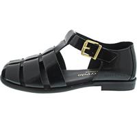 Sandale MARC O'POLO "aus veredeltem Rindleder", Damen, Gr. 38, schwarz, Obermaterial: 100% Leder (Rind), unifarben, Schuhe Sandale (93372852-38) schwarz