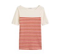 Marc O'Polo Regular Fit T-Shirt aus reiner Baumwolle in Orange, Größe S