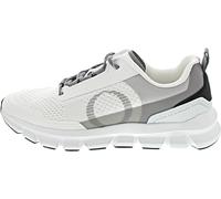 Sneaker MARC O'POLO "aus ultraleichtem Material", Herren, Gr. 46, egg weiß, schwarz, Obermaterial: 100% Polyester, unifarben, Schuhe (19529419-46) egg weiß, schwarz