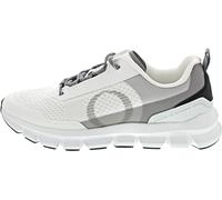 Sneaker MARC O'POLO "aus ultraleichtem Material", Herren, Gr. 46, egg weiß, schwarz, Obermaterial: 100% Polyester, unifarben, Schuhe (19529419-46) egg weiß, schwarz