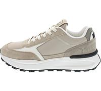 Marc O'Polo Herren Sneaker im Materialmix mit Leder – herausnehmbare Innensohle, Sand Gr. 43