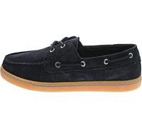 Mokassin MARC O'POLO "aus Veloursleder", Herren, Gr. 44, schwarz navy, Obermaterial: 100% Leder (Rind), unifarben, Schuhe Mokassin (61010561-44) schwarz navy