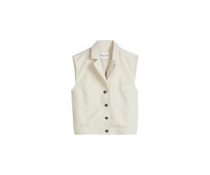Marc O´Polo Stoffweste Damen GREY SILK 34 GREY SILK