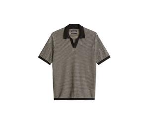 Marc O´Polo Strickpolo Herren BLACK_MULTI_01 XL BLACK_MULTI_01