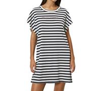 Marc O´Polo Women's Mix&Match Dress Night Shirt, Navy/White, Extra Large