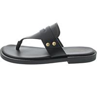 Sandale MARC O'POLO "aus hochwertigem Rindleder", Damen, Gr. 40, schwarz, Obermaterial: 100% Leder, unifarben, Schuhe Sandale (30092227-40) schwarz