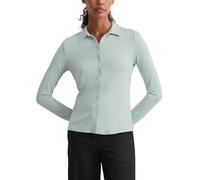 Blusenshirt MARC O'POLO "aus LENZING™ ECOVERO™" Gr. XL, grün Damen Shirts (92279056-XL) grün