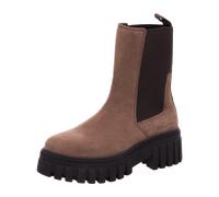 Chelseaboots MARC O'POLO "aus geöltem Veloursleder", Damen, Gr. 39, faded braun, Obermaterial: 100% Leder, unifarben, Schuhe Chelseaboots (13408159-39) faded braun