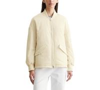 Blouson MARC O'POLO, Damen, Gr. 42, beige (dry sand), Web, Obermaterial: 100% Polyamid. Futter: 100% Polyester. Wattierung: 100% Polyester, casual, relaxed fit, Langarm Rippbündchen, Jacken, aufgesetz
