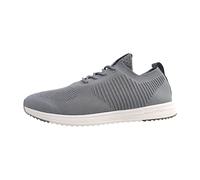 Marc O'Polo Herren Strick-Sneaker Jasper 920 – flach, herausnehmbare Innensohle, grau, Größe 45 EU