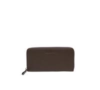 Geldbörse "Finia", Damen, dunkelbraun, Leder, MARC O'POLO ACCESSORIES, Kleinlederwaren, Damen Portemonnaie, Geldbeutel mit Reißverschluss (78465712-0) dunkelbraun