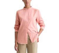 Langarmbluse MARC O'POLO "aus softem Baumwoll-Satin", Damen, Gr. 42, natural rose, Obermaterial: 100% Baumwolle, unifarben, loose fit normal, Manschette, Blusen (12522110-42) natural rose