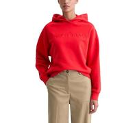 Sweatshirt MARC O'POLO "aus Organic Cotton", Damen, Gr. XL, bright rot, Obermaterial: 100% Baumwolle, unifarben, relaxed fit, Rundhals, Rippbündchen, Sweatshirts Sweatshirt (11171950-XL) bright rot