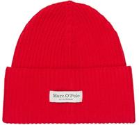 Baseball Cap MARC O'POLO "aus Organic Cotton", Damen, bright rot, Baumwolle, unifarben, Caps (76974352-0) bright rot