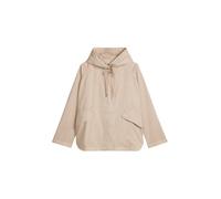 Outdoorjacke MARC O'POLO "aus Organic Cotton-Twill", Damen, Gr. 36, linen beige, Obermaterial: 100% Baumwolle; Futter: 100% Baumwolle, unifarben, relaxed fit, normaler Saum, Jacken Outdoorjacke (53145