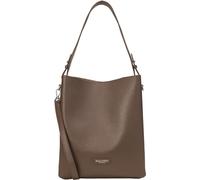 Umhängetasche "Brinja", Damen, Gr. B/H/T: 33cm x 33cm x 12cm, taupe, Leder, MARC O'POLO ACCESSORIES, Taschen Umhängetasche, Damen Schultertasche, Henkeltasche, Handtasche mit Crossbody Gurt (19103232-