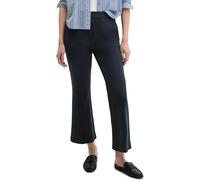 Chinohose MARC O'POLO "aus Viskose-Stretch", Damen, Gr. 36, Normalgrößen, martime blau, Obermaterial: 70% Viskose, 25% Polyamid, 5% Elasthan, unifarben, ausgestellt kurz, Hosen Chinohose (24310539-36)