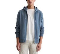 Marc O'Polo Regular Fit Sweatjacke aus reiner Baumwolle in Petrol, Größe XXL