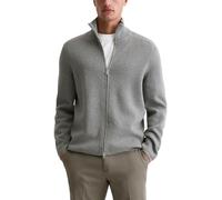 Marc O'Polo Cardigan Herren Slim Fit Baumwolle grau, XXL