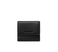 Geldbörse MARC O'POLO "aus softem Rindleder", Damen, schwarz, Leder, unifarben, Kleinlederwaren (89940642-0) schwarz