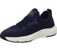 Sneaker MARC O'POLO "aus recyceltem Polyester", Damen, Gr. 42, blau (navy), Obermaterial: 100% Polyester, unifarben, casual, Schuhe (66049213-42) navy