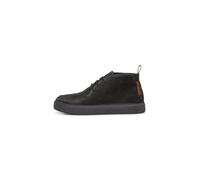 Stiefelette MARC O'POLO "aus geöltem Veloursleder", Herren, Gr. 45, schwarz (schwarz graphite), Obermaterial: 100% Leder, unifarben, Schuhe Stiefelette (67068247-45) schwarz graphite