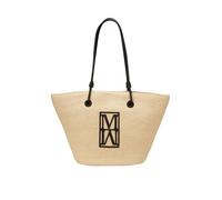 Marc O'Polo Bast-Shopper large mit edlen Echtleder-Details gelb, OSO