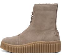 Marc O'Polo Stiefel aus echtem Veloursleder Modell 'BIANCA' in Taupe, Größe 37
