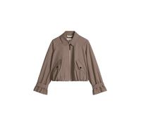 Marc O'Polo Damen Blouson aus Lyocell-Mix, braun, Gr. 44