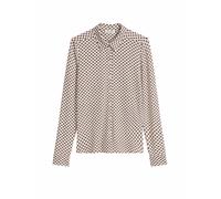 Jersey-Print-Bluse regular Mehrfarbig XL