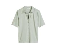Kurzarmshirt MARC O'POLO "aus LENZING™ ECOVERO™", Damen, Gr. L, fresh sage, Obermaterial: 94% Viskose, 6% Elasthan, unifarben, regular fit, normaler Saum, Shirts (62380721-L) fresh sage