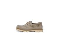 Marc O'Polo Schnürschuhe aus Veloursleder Modell 'LEVI 1B' in Taupe, Größe 43