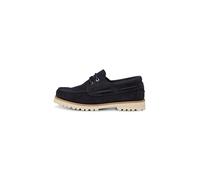Bootsschuh MARC O'POLO "aus weichem Veloursleder", Herren, Gr. 40, navy, Obermaterial: 100% Leder (Rind), unifarben, Schuhe Bootsschuh (76550244-40) navy