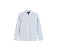 Marc O'Polo Hemd Herren Regular Fit Langarm Baumwolle Blau Größe M