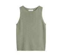 Marc OPolo Casual - Ärmelloser Feinstrickpullover grün - Gr. - M