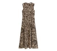Marc O'Polo Damen Kleid aus Viskose, taupe, Gr. 38