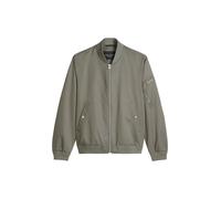 Outdoorjacke MARC O'POLO "mit Zippertasche am Ärmel", Herren, Gr. L, graphite dust, Obermaterial: 78% Polyester, 22% Baumwolle. Futter: 100% Polyester, unifarben, regular fit, Rippbündchen, Jacken Out