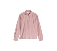 Langarmbluse MARC O'POLO "in samtiger Cord-Qualität", Damen, Gr. 44, rosa (misty rose), Obermaterial: 79% Baumwolle, 21% Lyocell, unifarben, regular fit normal, Manschette, Blusen (39056836-44) misty