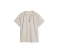 Marc OPolo Casual - Blusenshirt relaxed aus Material-Mix beige - Gr. - XS