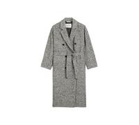 Marc OPolo Casual - Bouclé-Wollmantel relaxed Dark Brown - Gr. - 40
