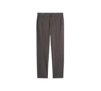 Chinohose MARC O'POLO "aus weichem Bio-Baumwoll-Mix", Herren, Gr. 31, Länge 30, grau (charcoal), Obermaterial: 96% Baumwolle, 4% Elasthan, unifarben, regular fit normal, Hosen Chinohose (20222013-31)