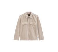 Marc O'Polo Regular Fit Hemdjacke aus reiner Baumwolle in Beige, Größe XXL