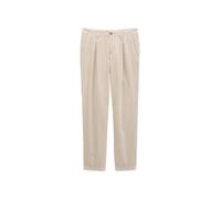 Marc OPolo Casual - Cordhose Model Osby pleats tapered Linen Beige - Gr. - 32