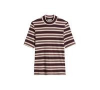 Marc OPolo Casual - Geripptes Ringel-T-Shirt slim Dark Red - Gr. - L
