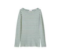 Marc OPolo Casual - Gestreiftes Longsleeve regular Medium Blue - Gr. - M